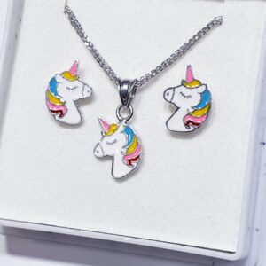 SREBRNI KOMPLET JEDNOROG