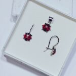 SREBRNI SET-BUBAMARICE