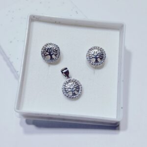 SREBRNI SET STABLO ŽIVOTA