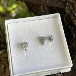 SREBRNE NAUŠNICE Trokut